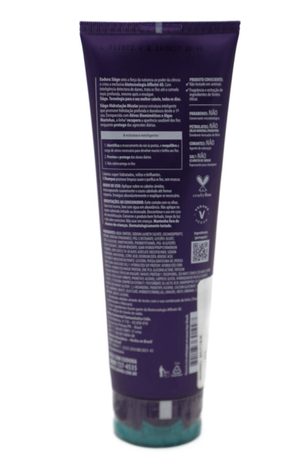 EUDORA -HIDRATACAO MICELAR SHAMPOO - Image 2