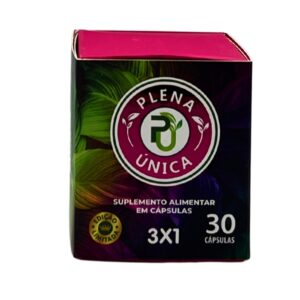Plena Única - 30 Cápsulas - Suplemento Alimentar