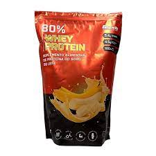 Growth - Whey Protein 80% concentrado - Banana - 1kg